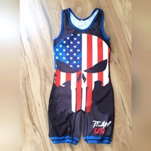 USA Wrestling Singlet